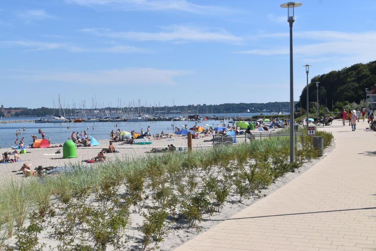 Fewo1846 Strandresidenz Wassersleben - Ostseenest - Modernes Studioapartment Mit Balkon Am Strand Harrislee Exterior foto