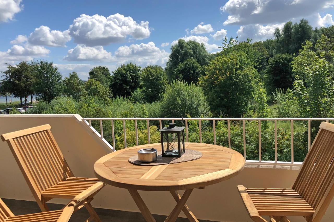 Fewo1846 Strandresidenz Wassersleben - Ostseenest - Modernes Studioapartment Mit Balkon Am Strand Harrislee Exterior foto
