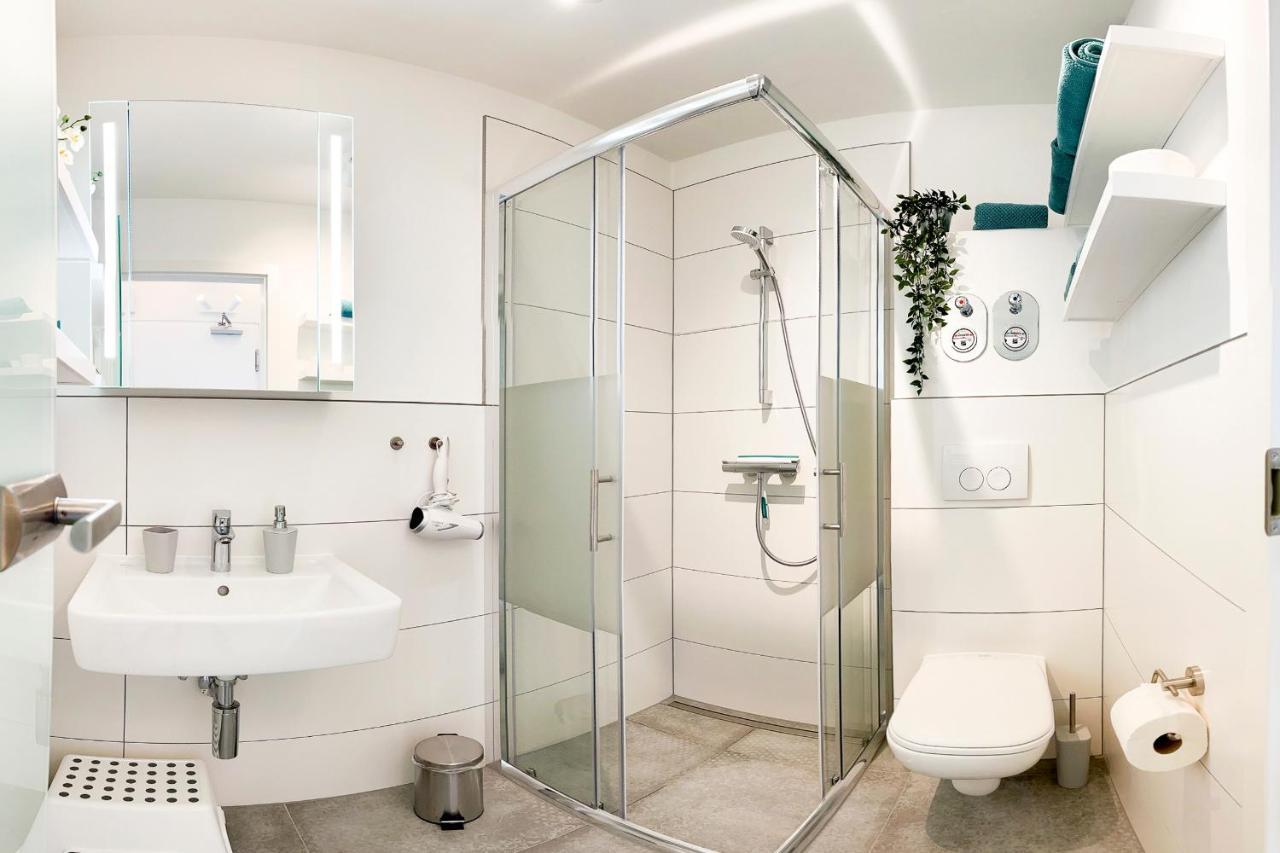 Fewo1846 Strandresidenz Wassersleben - Ostseenest - Modernes Studioapartment Mit Balkon Am Strand Harrislee Exterior foto