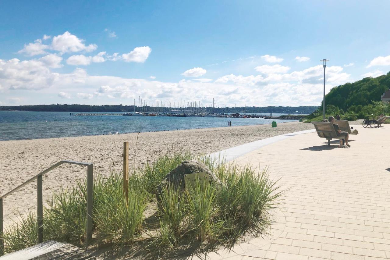 Fewo1846 Strandresidenz Wassersleben - Ostseenest - Modernes Studioapartment Mit Balkon Am Strand Harrislee Exterior foto